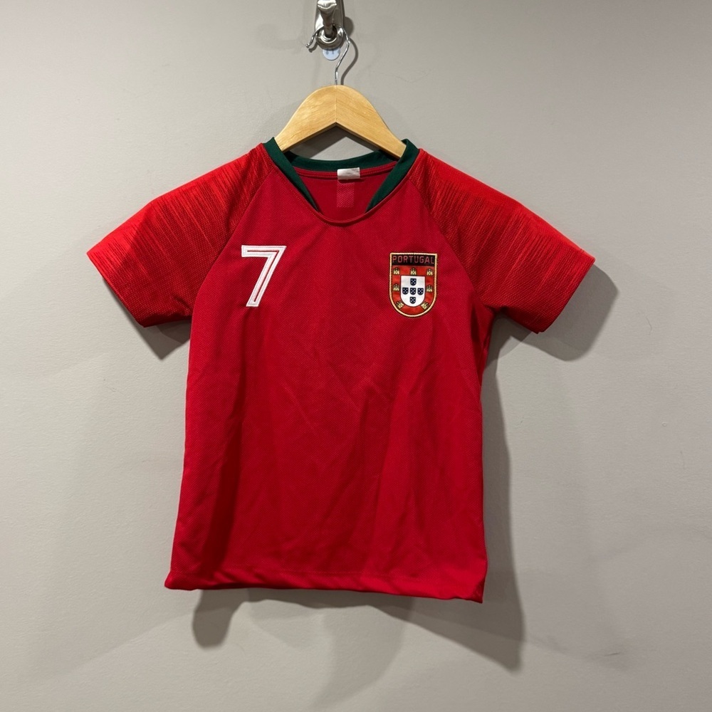 Portugal Cristiano Ronaldo Football Soccer Jersey